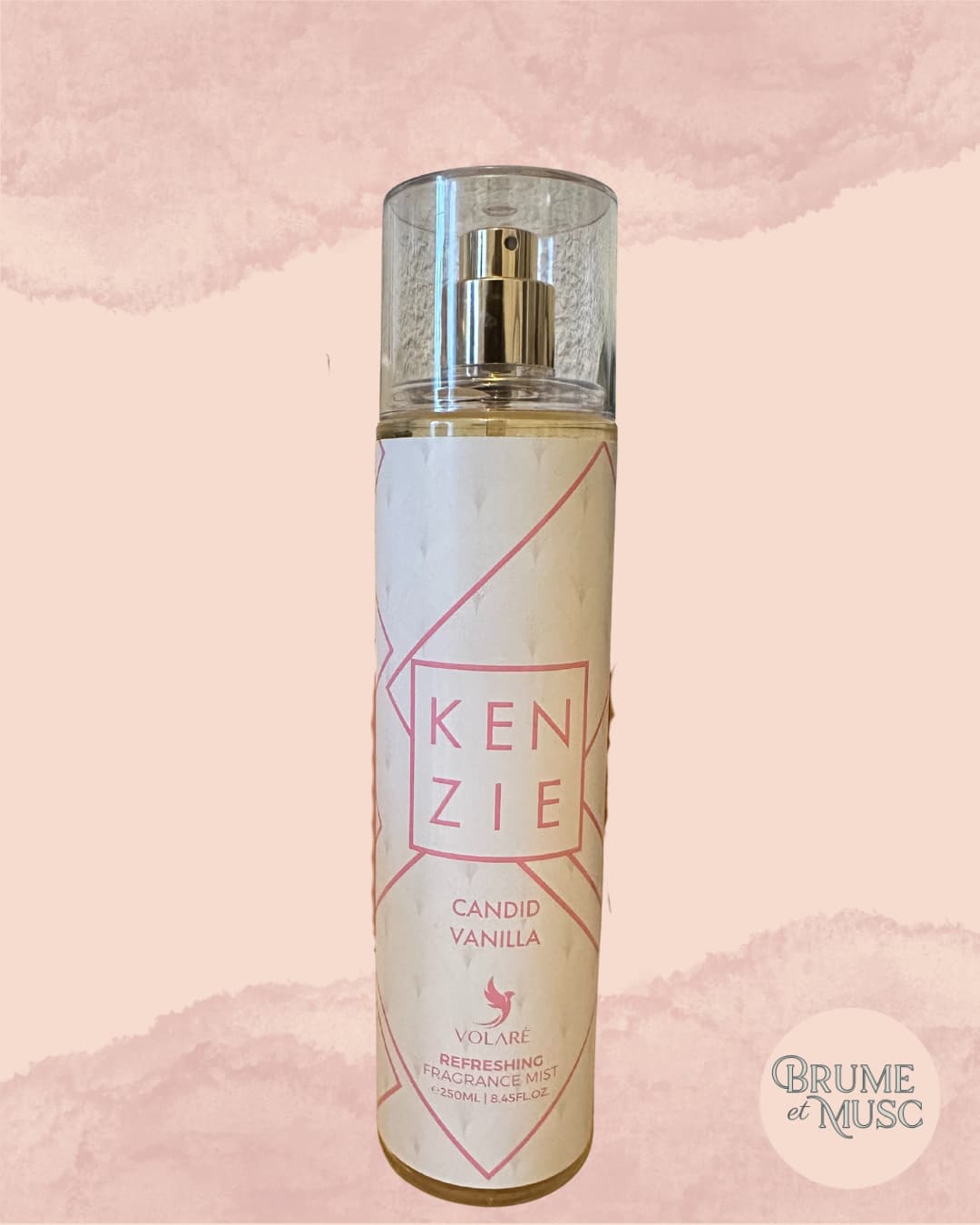 Parfum Volare Candid Vanilla Kenzie - Extrait 100 Ml - Notes Vanille, Jasmin, Musc - Unisexe Et Neuf