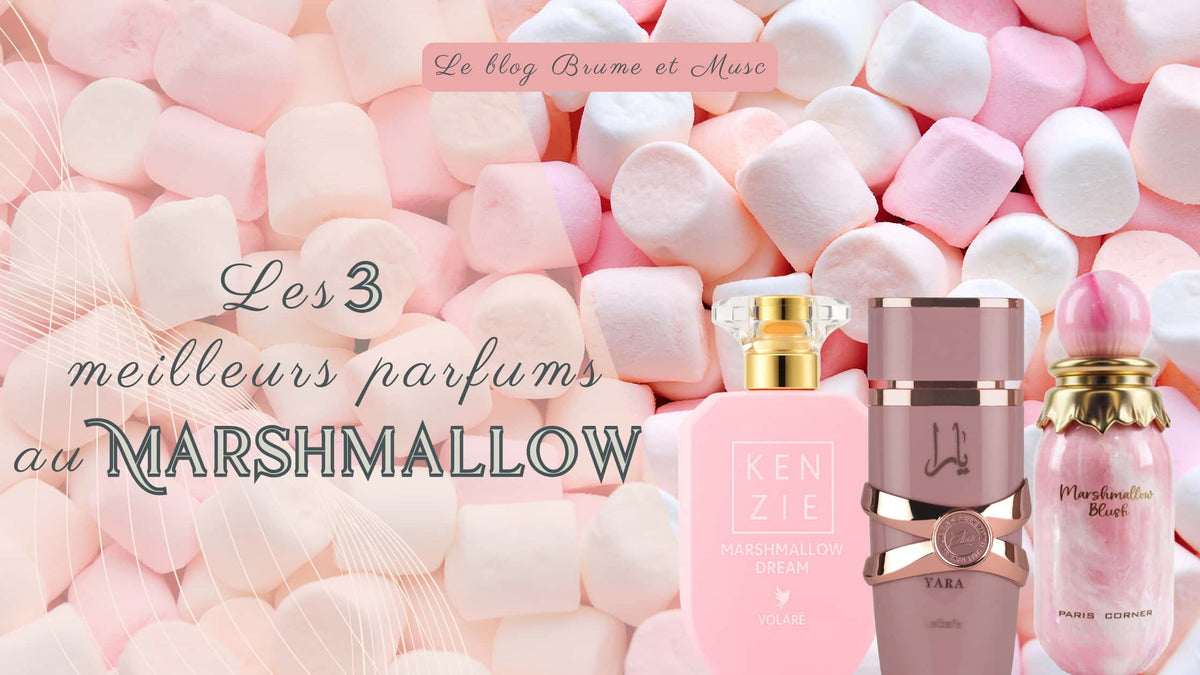 Les 5 meilleurs parfums au Marshmallow