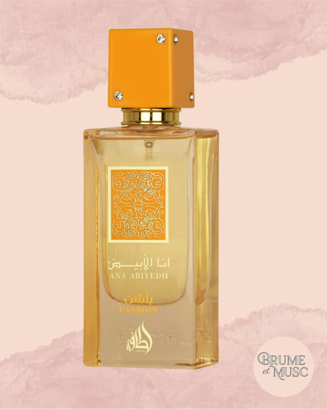 Parfum Ana Abiyedh Passion Lattafa 100ml fruit de la passion bois de cachemire