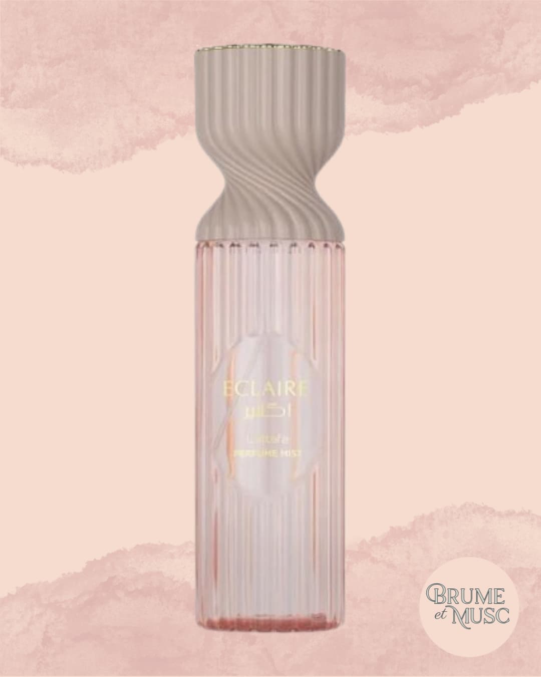 Brume parfumée Eclaire Lattafa 250ml corps et cheveux caramel vanille