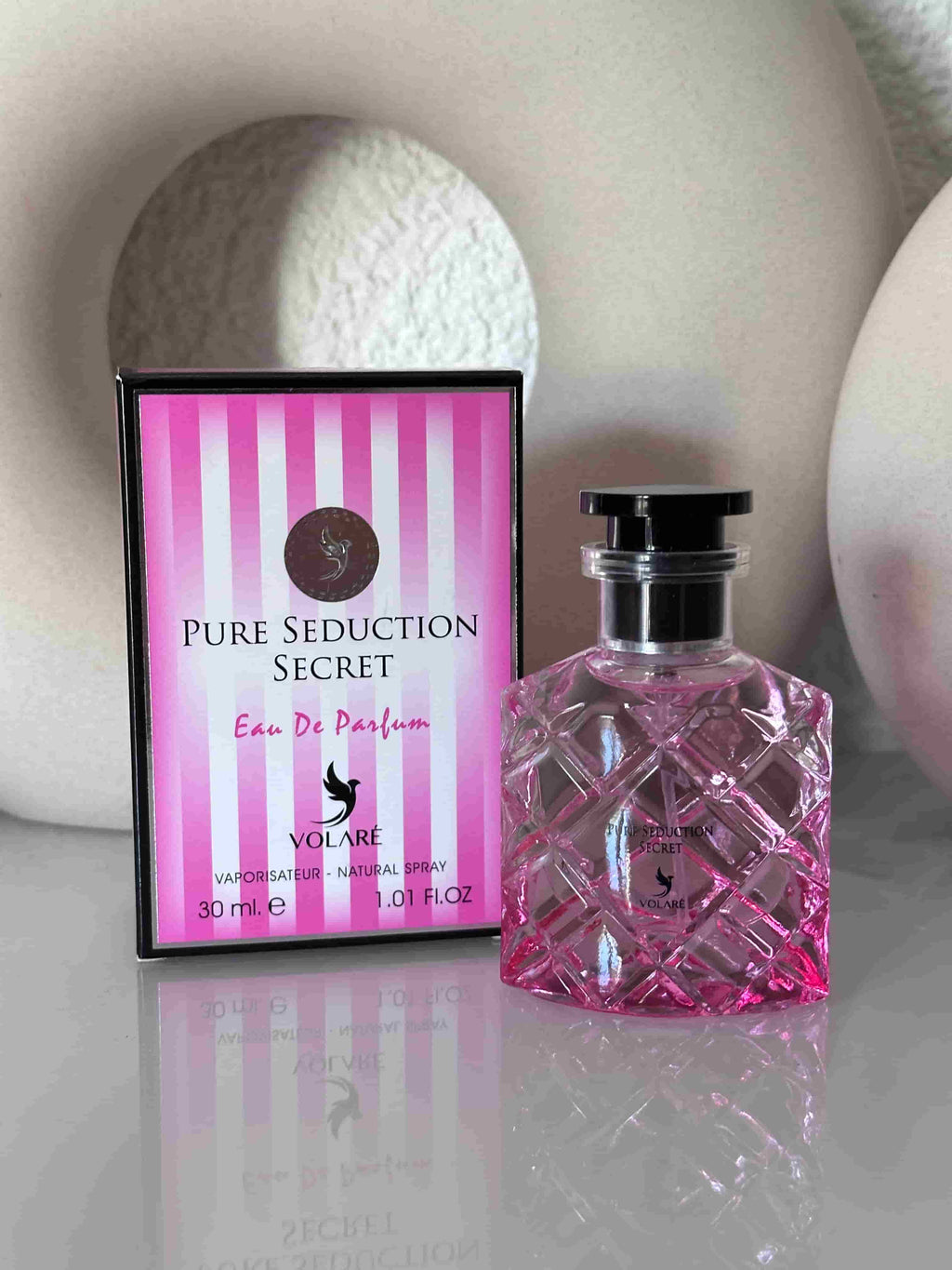 Eau de parfum femme séduction Volaré sillage fruité floral