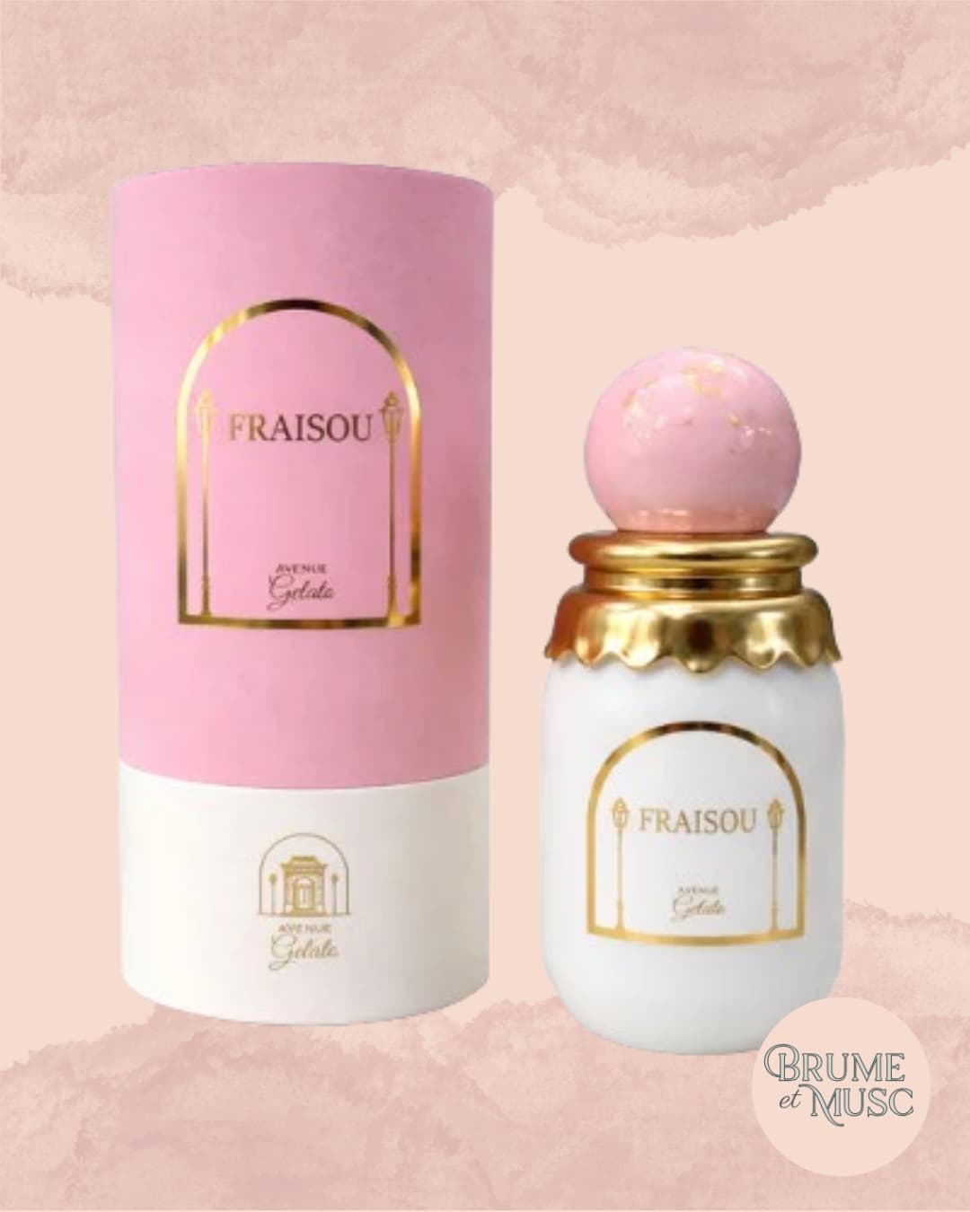 Extrait de parfum Fraisou Avenue Gelato 100ml fraise lait crème fouettée