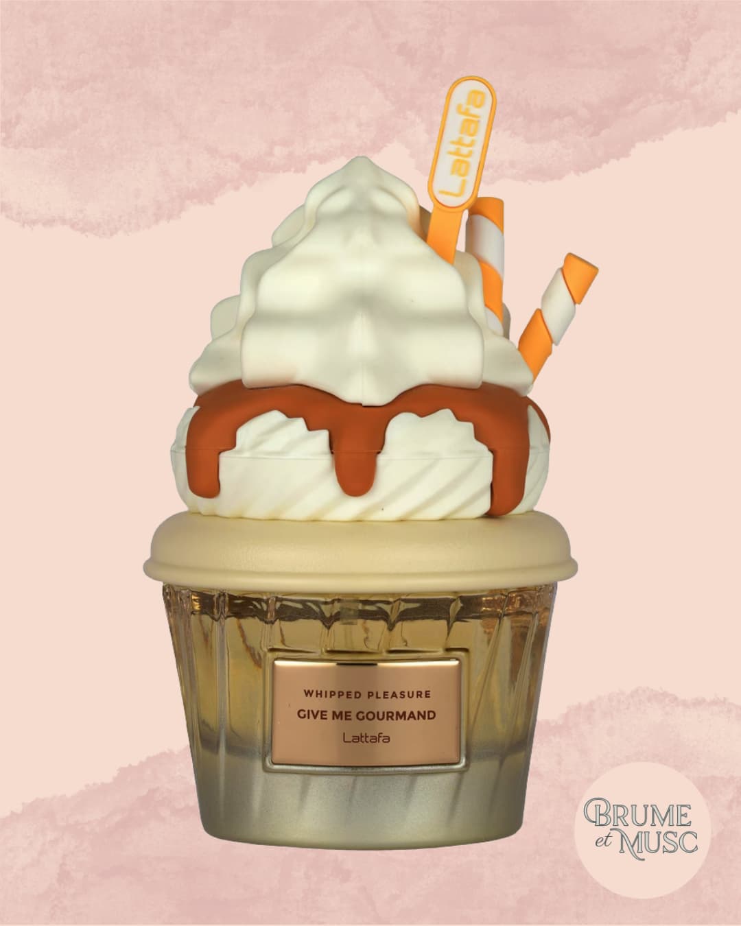 Give me gourmand Whipped Pleasure - Lattafa
