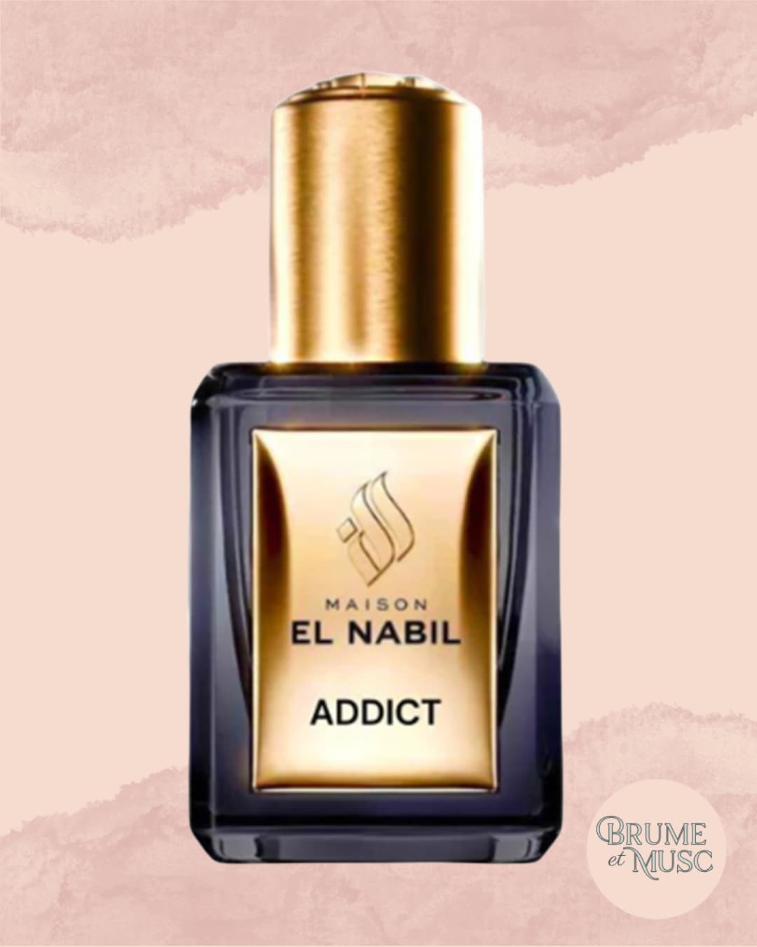 Musc Addict El Nabil 5ml roll-on parfum huile lavande fève tonka tabac