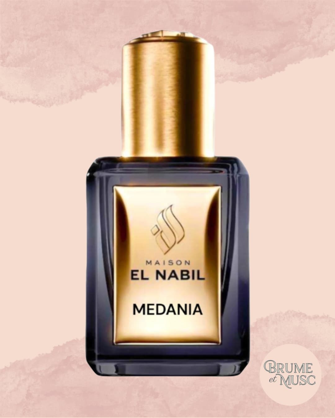 Musc Medania El Nabil 5ml roll-on parfum huile noix de coco caramel