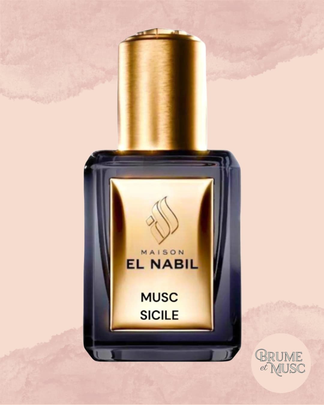 Musc Sicile El Nabil 5ml roll-on parfum huile fleur d'oranger vanille