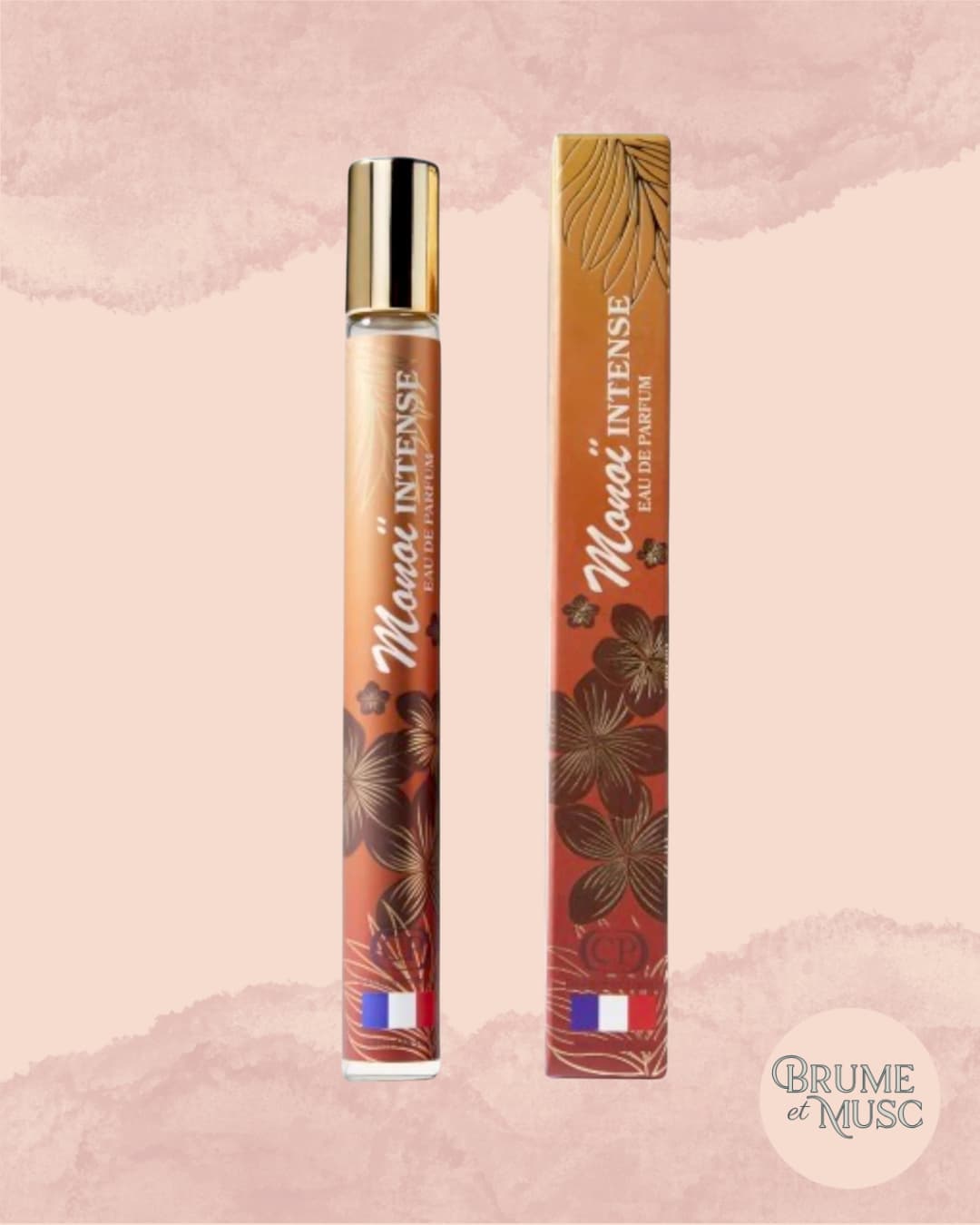  Parfum Monoï Intense Collection Platinium 35ml caramel vanille crème