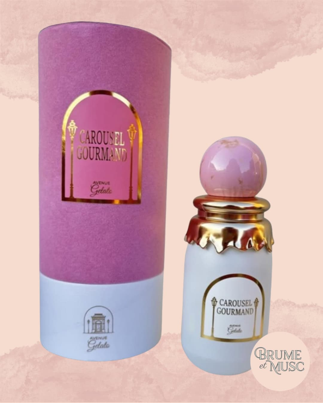 Sillage pétillant et fruité parfum femme Carousel Gourmand