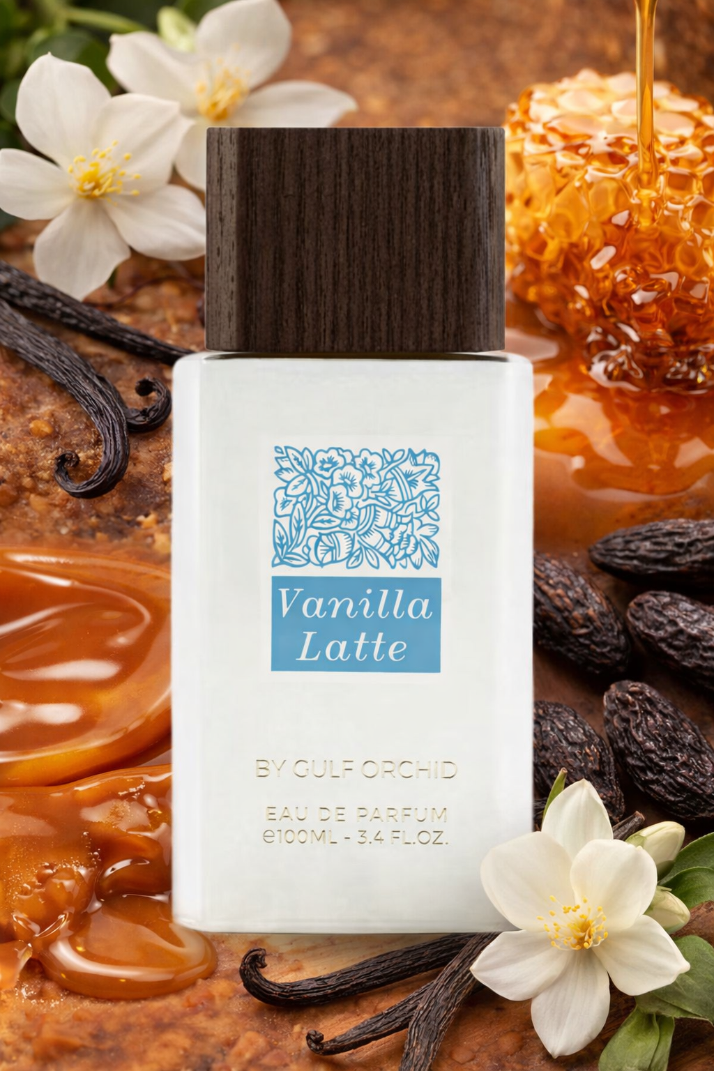 Vanilla Latte Gulf Orchid eau de parfum 100ml flacon