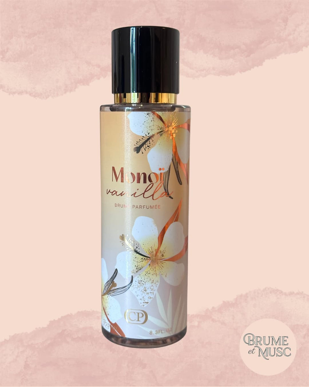 Brume parfumée Monoï Vanilla par Collection Platinium - 250ml