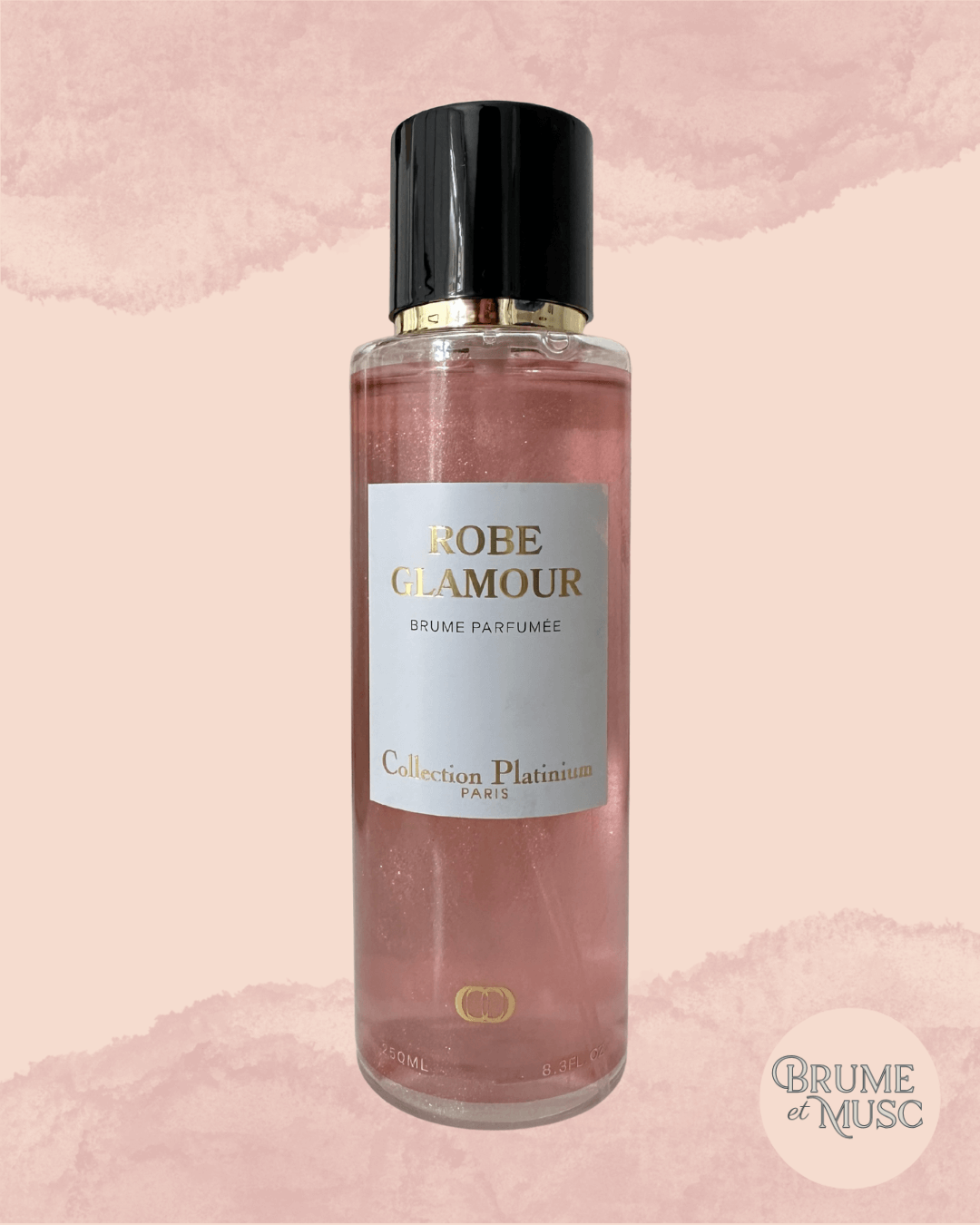 Brume pailletée Robe glamour Collection Platinium - Brume et Musc