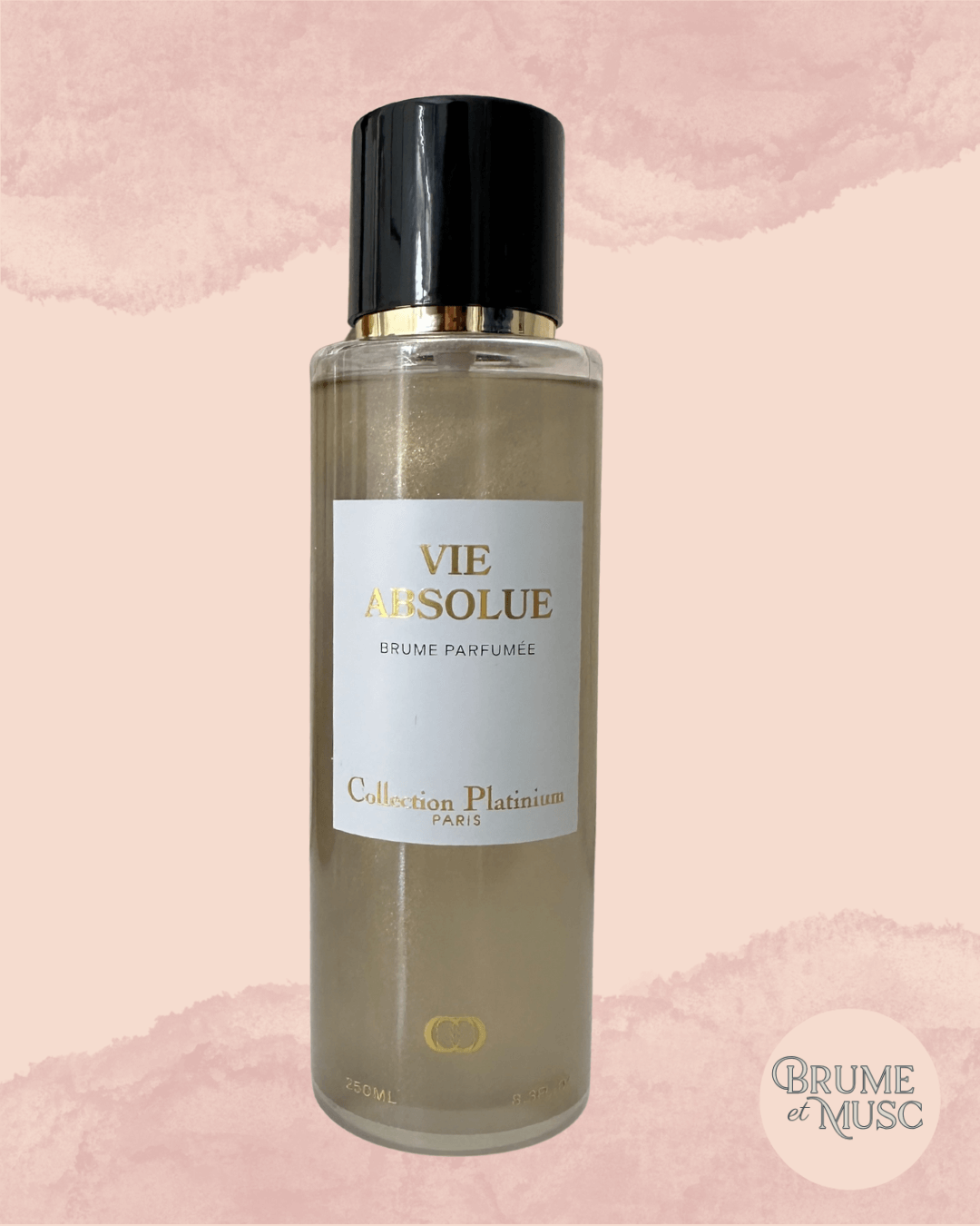 Brume pailletée Vie Absolue Collection Platinium - Brume et Musc