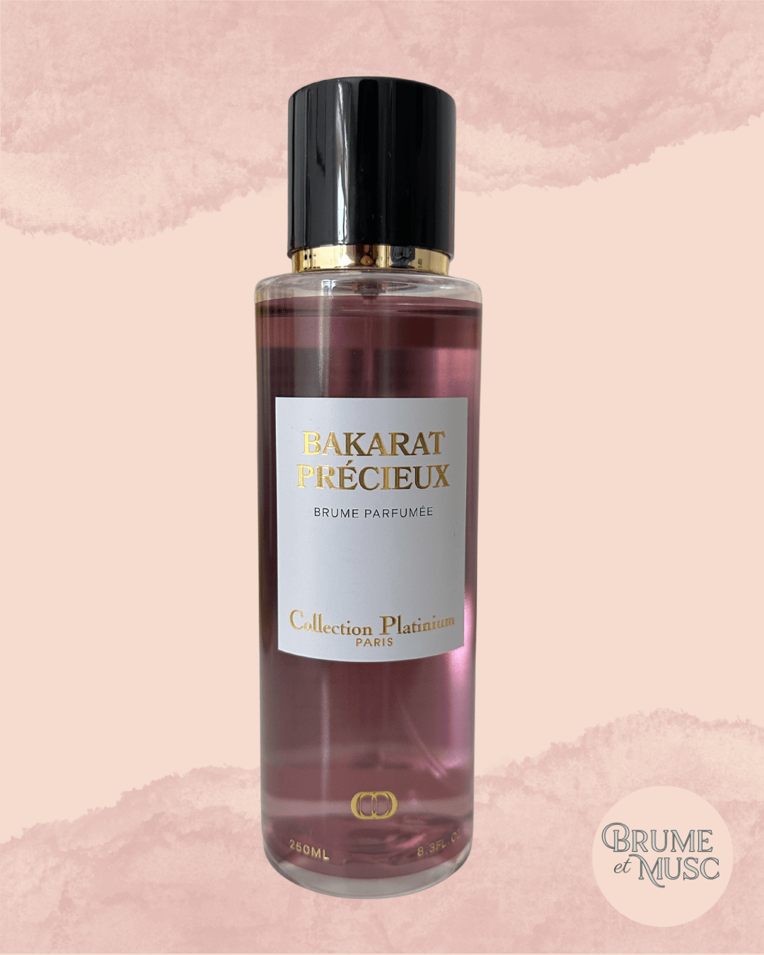 Brume parfumée Bakarat Précieux Collection Platinium - Brume et Musc