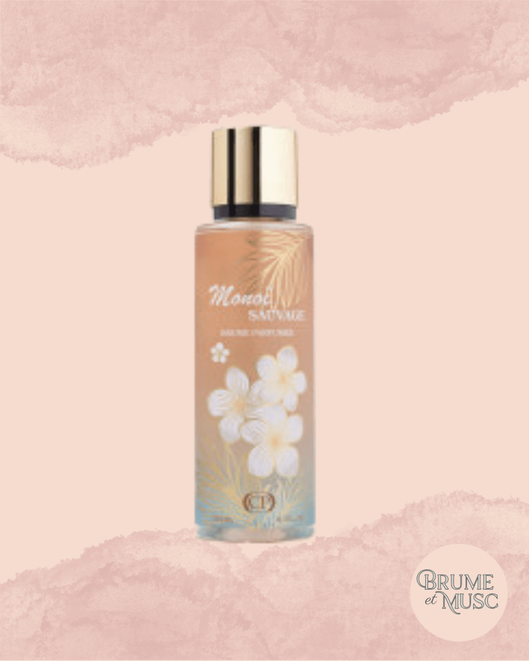 Brume parfumée Monoï Sauvage Collection Platinium - Brume et Musc