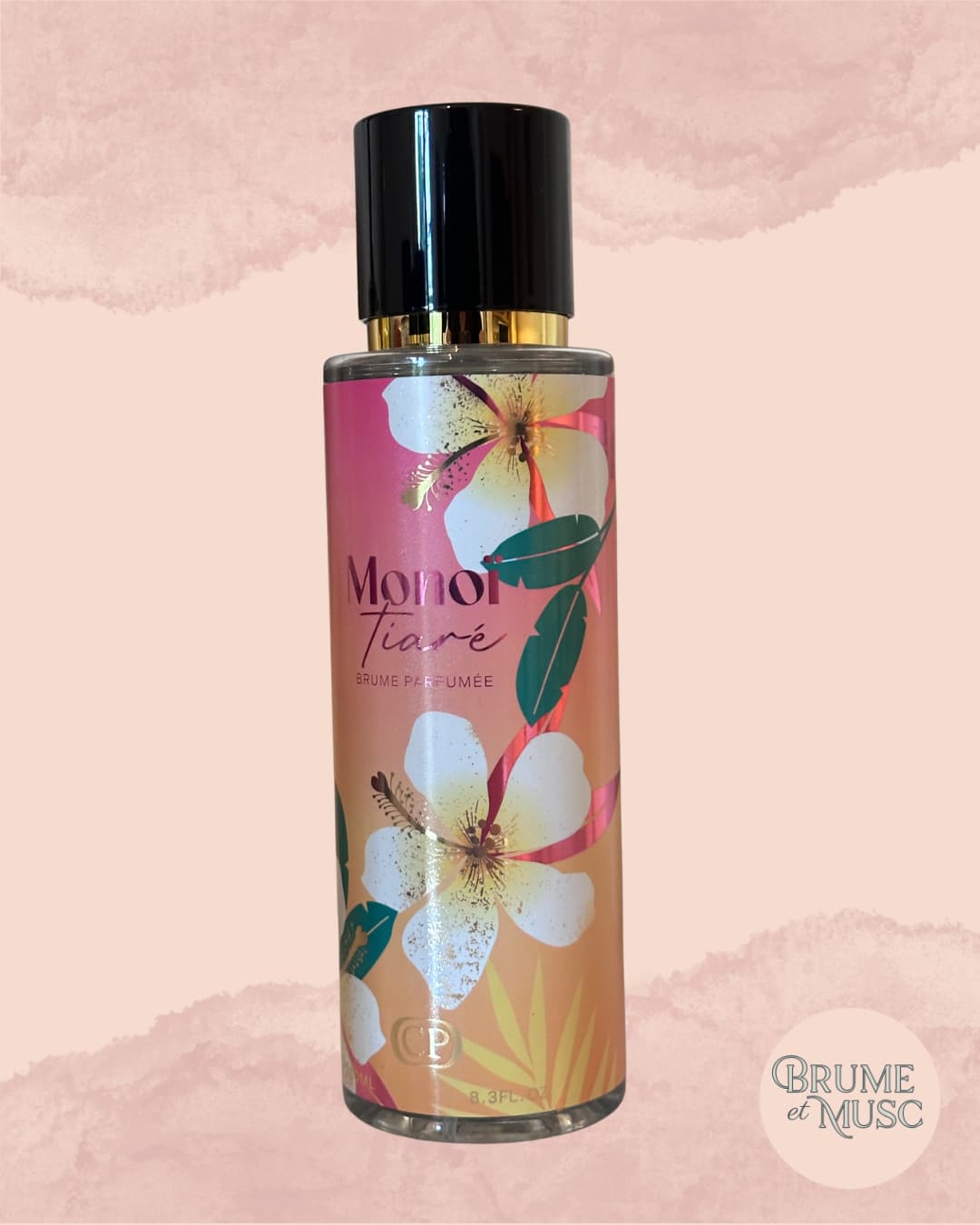 Brume parfumée Monoï Tiaré de Collection Platinium - 250ml.