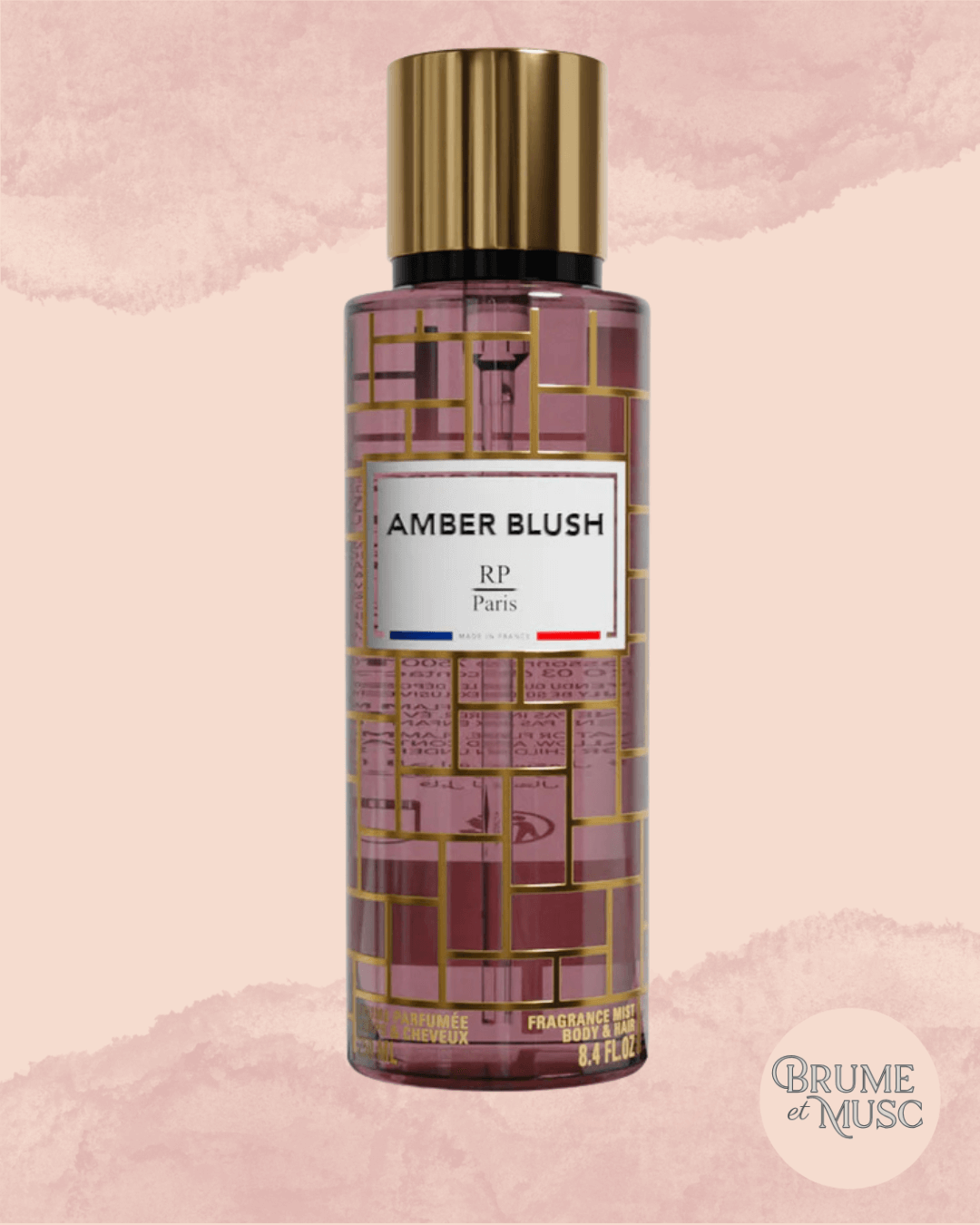 Brume Parfumée RP Paris Amber Blush - Brume et Musc