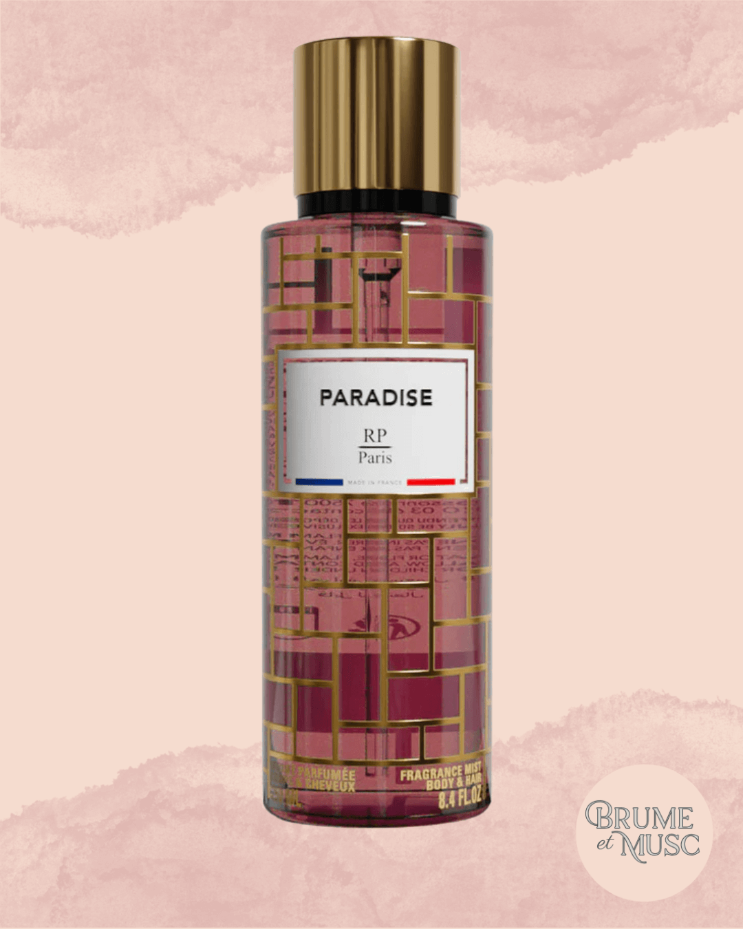 Brume Parfumée RP Paris Paradise - Brume et Musc