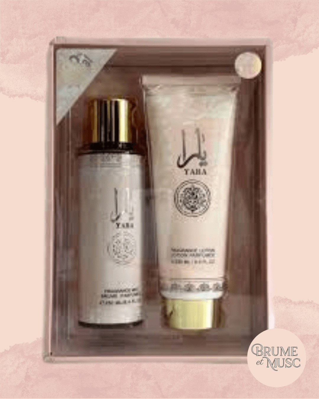 Coffret Brume et Lotion Yara Rose - Sultan Al Waha - Brume et Musc
