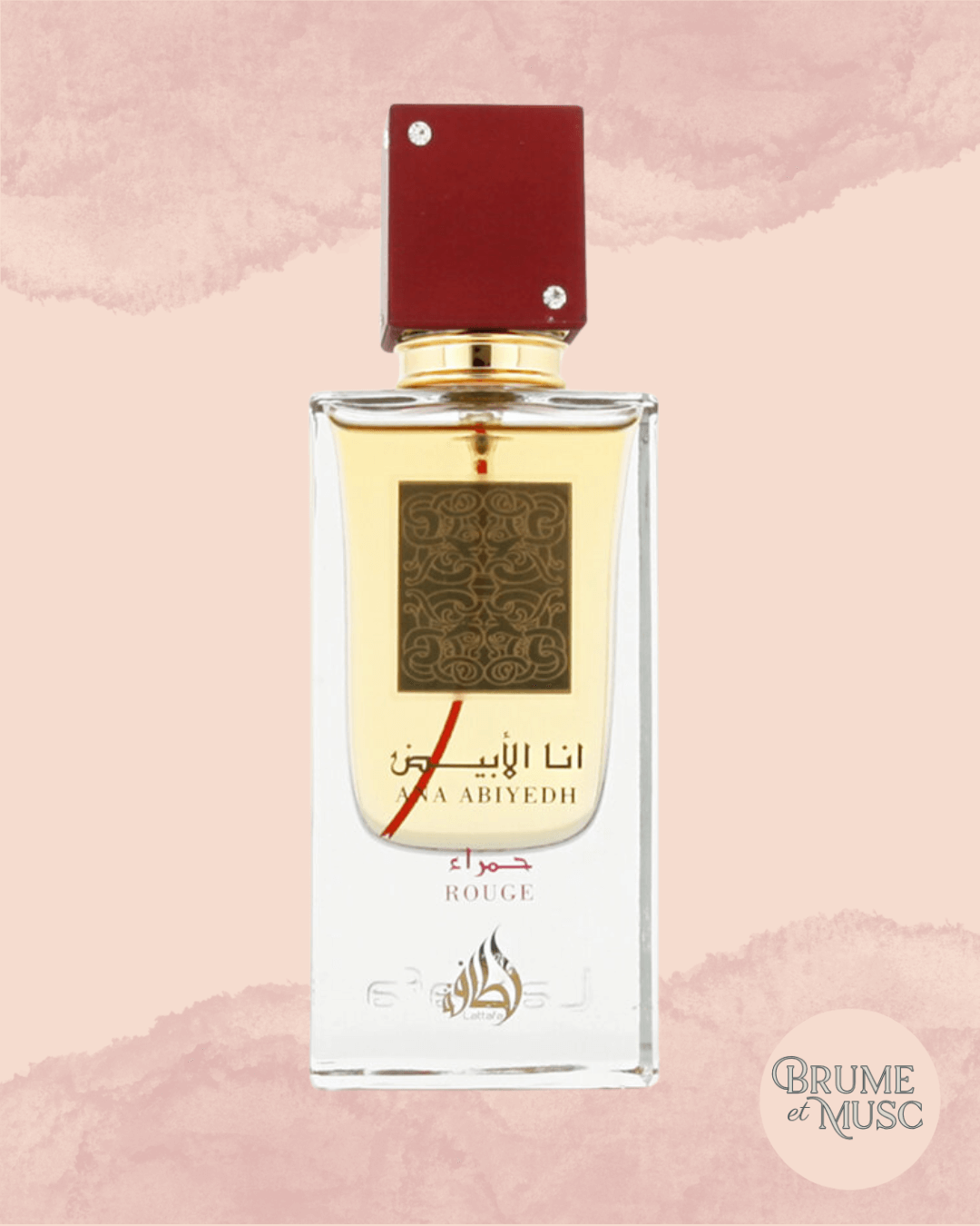 Eau de Parfum Ana Abiyedh Rouge - Lattafa - Brume et Musc