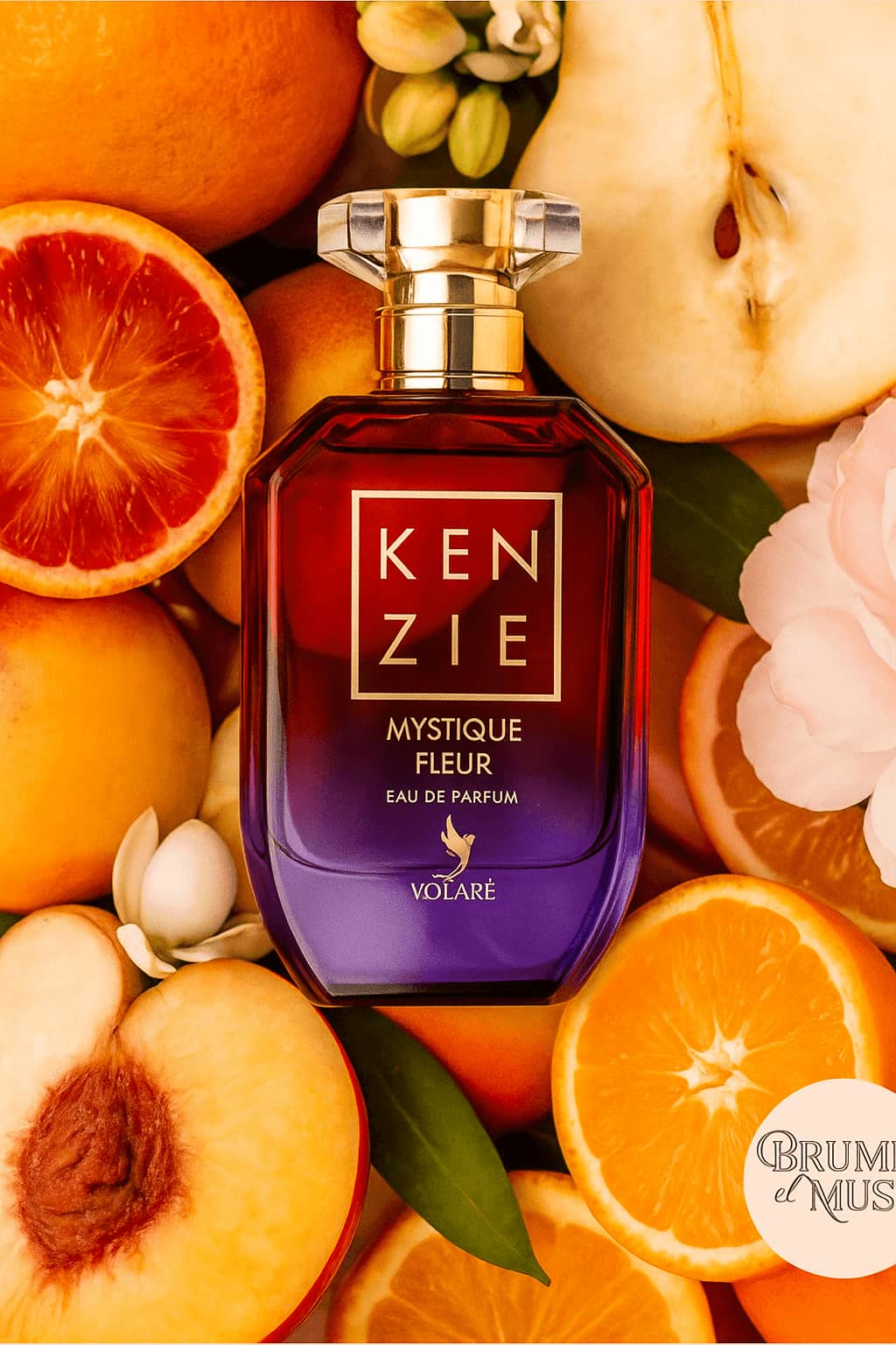 Eau de Parfum Kenzie Mystique Fleur - Volaré - Brume et Musc