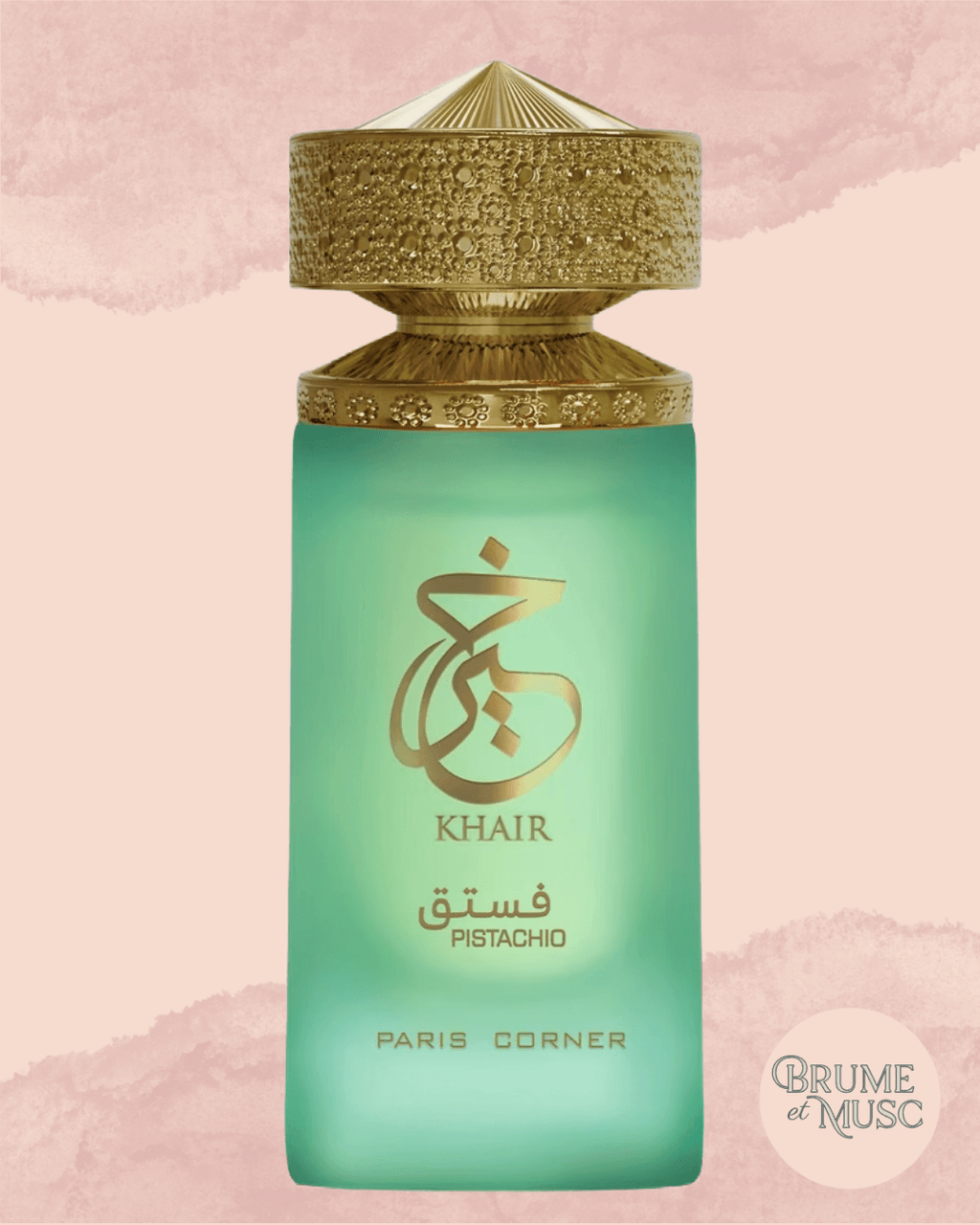 Eau de parfum Khair Pistachio - Paris Corner - Brume et Musc