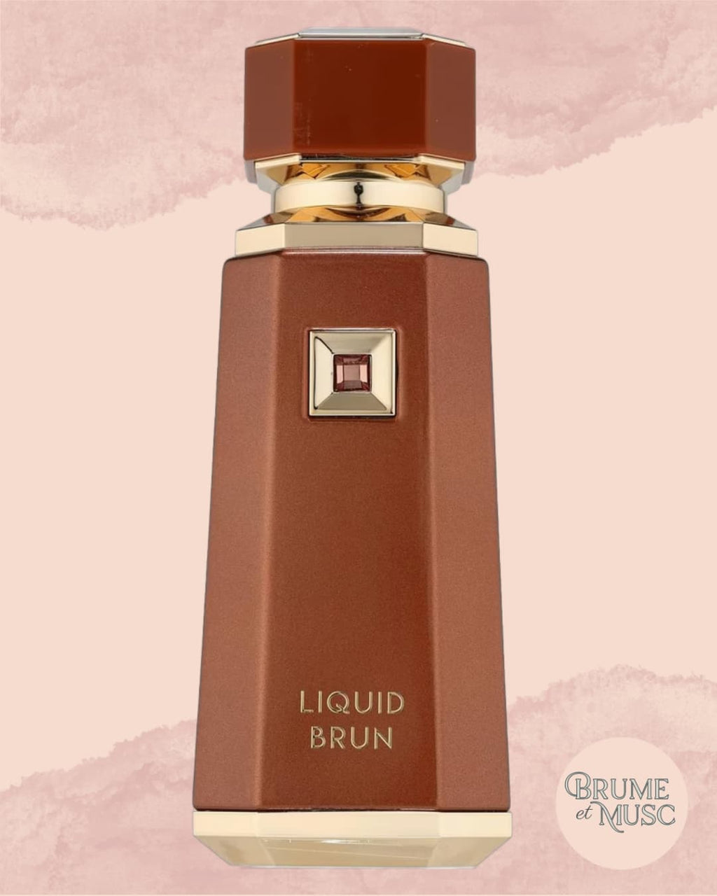 Flacon de prestige de l'eau de parfum Liquid Brun de French Avenue