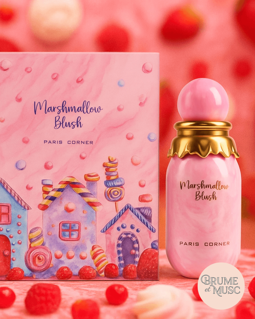 Eau de Parfum Marshmallow Blush - Paris Corner – Brume et Musc Eau de Parfum Marshmallow Blush - Paris Corner – Brume et Musc