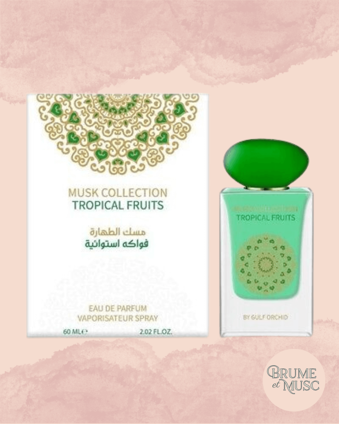 Eau de Parfum Musk Collection Tropical Fruit - Brume et Musc