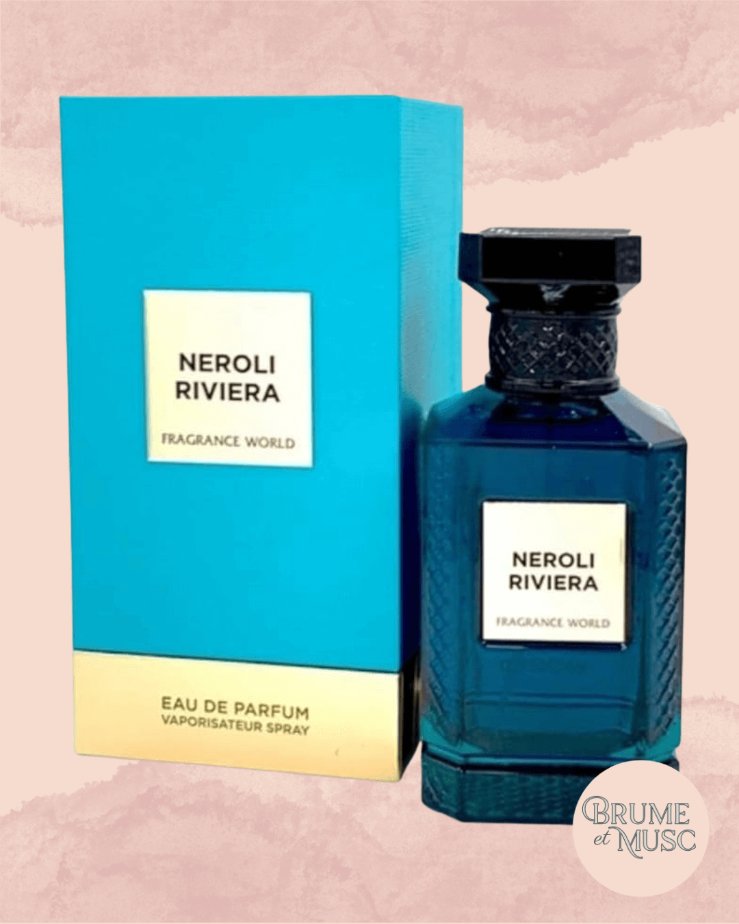 Eau de parfum Neroli Riviera - Fragrance World - Brume et Musc