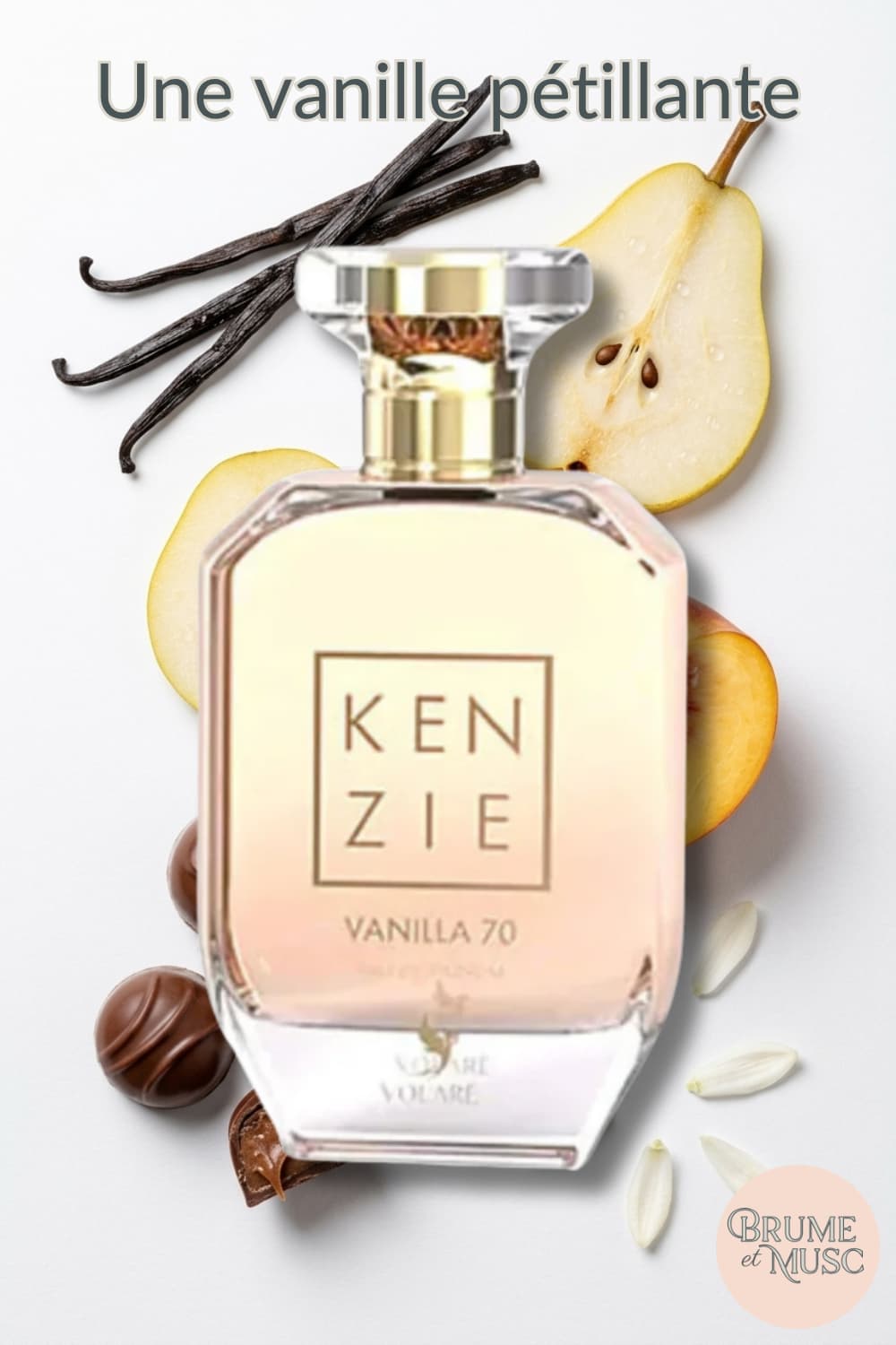Pyramide olfactive Kenzie Vanilla 70 Volaré