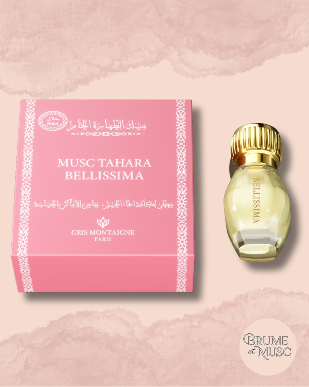Musc Tahara Bellissima de Gris Montaigne - Texture crémeuse