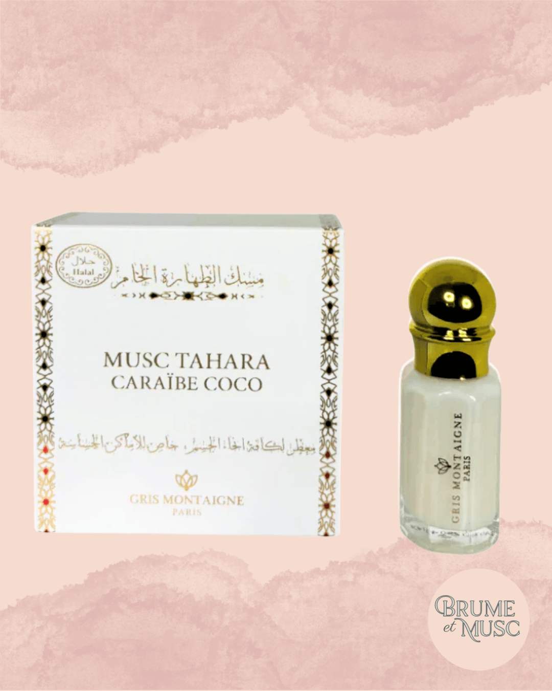 Musc Tahara Caraïbe Coco Gris Montaigne - Brume et Musc