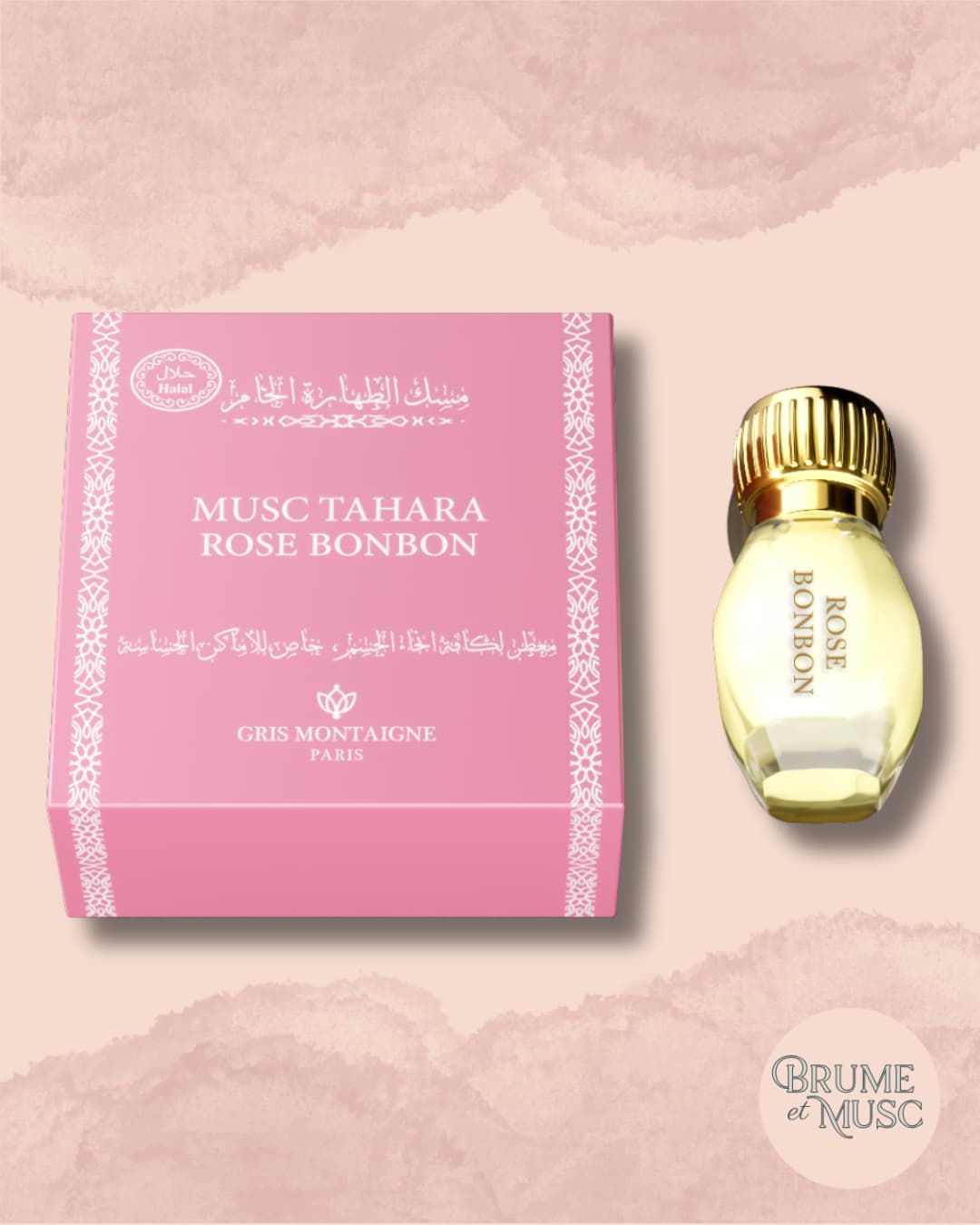 Musc Tahara Rose Bonbon - Texture crémeuse et onctueuse