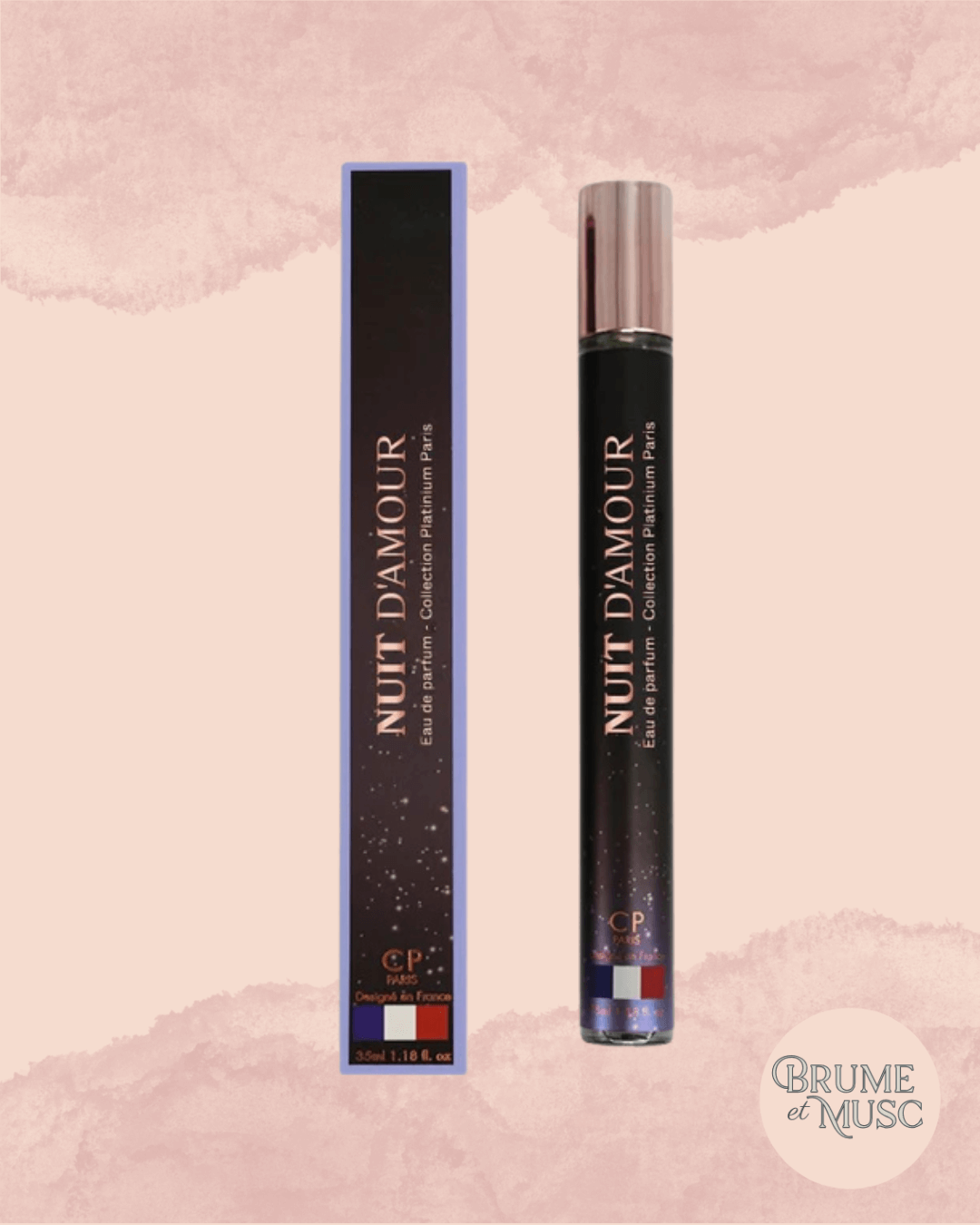 Nuit d'amour Collection Platinium 35ml - Brume et Musc