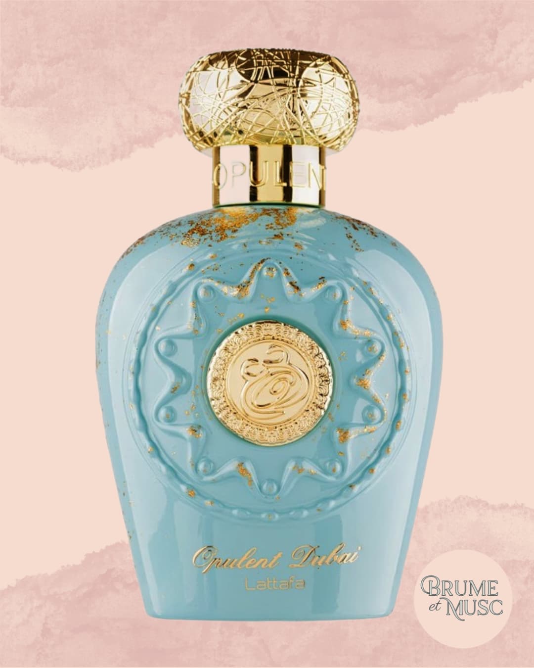 Eau de parfum Opulent Dubaï de Lattafa - Flacon de luxe oriental